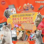 PetChill Pet Supplies Cat & Dog Food Promo Banner | Best Price Guarantee | 100% Malaysia Genuine Goods | Selected Best-Selling Pet Food | Millions Delivered Direct | Exquisite Pet Supplies & Gifts