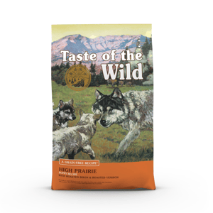 Taste Taste of the Wild High Prairie Puppy Recipe with Roasted Bison & Roasted Venison 12.2kg 2kg 正面圖