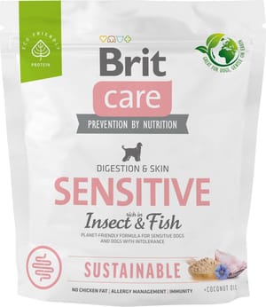 Brit Care Anjing Lestari Sensitif Serangga & Ikan Dog Dry Food Brit Care