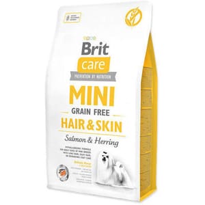 Brit Care Mini Tanpa Bijirin Rambut & Kulit Dog Dry Food Brit Care