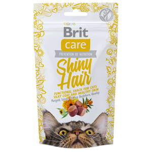 Brit Care Snak Kucing Rambut Berkilat 50g Cat Treats Brit Care