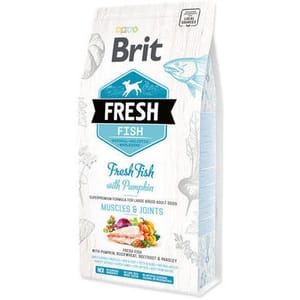 Brit Fresh Fish with Pumpkin Dewasa Besar 2.5kg Dog Dry Food Brit Fresh