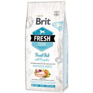 Brit Fresh Fish with Pumpkin Dewasa Besar 12kg Dog Dry Food Brit Fresh