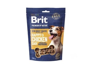 Brit Premium by Nature Anjing Happy Chicken Hari 180g Dog Wet Food Brit Premium by Nature