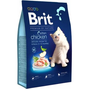 Brit Premium by Nature Kucing Anak Kucing Ayam 8kg Cat Dry Food Brit Premium by Nature