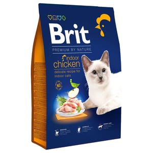 Brit Premium by Nature Kucing Dalam Rumah Ayam 8kg Cat Dry Food Brit Premium by Nature