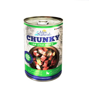 Alps Alps Natural Chunky Lamb Stew Reclpe Dog Wet Food 1230g 1230g  正面圖