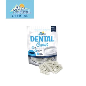 Alps Alps Natural Dental Chews Milk Ridges 150g 150g  正面圖