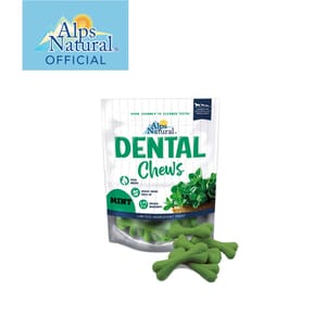 Alps Alps Natural Dental Chews Mint Wishbone 150g 150g  正面圖