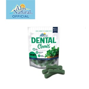 Alps Alps Natural Dental Chews Mint Bone 150g 150g  正面圖