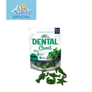 Alps Alps Natural Dental Chews Mint Sealife 150g 150g  正面圖