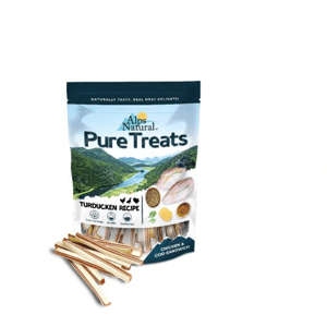 Alps Alps Natural Pure Treats Turducken Recipe Chicken & Cod Sandwich 100g 100g  正面圖