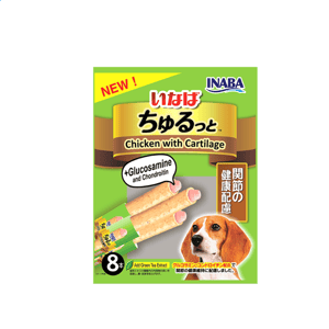 Inaba Inaba Churutto for Dog Chicken with Cartilage 8g x 8 8g  正面圖
