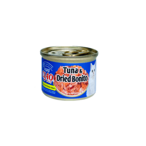 Ciao Ciao White Meat Tuna & Dried Bonito In Jelly Canned Cat Food 75g 75g  正面圖