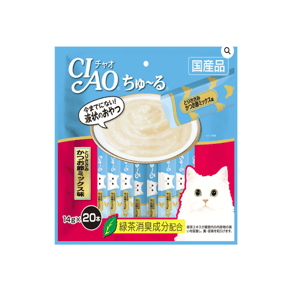 CIAO CIAO Churu Chicken Fillet & Sliced Bonito 14g X 20 14g  正面圖