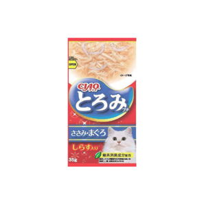 Ciao Ciao Cat Toromi Line Pouch - Chicken Fillet Tuna & Whitebait 140g 140g  正面圖
