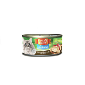 Cindy's Cindy's Recipe Delicious Tuna With Chicken Cat Canned 80g  正面圖