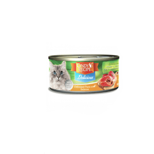 Cindy's Cindy's Recipe Delicious Deboned Tuna with Salmon 80g 80g  正面圖