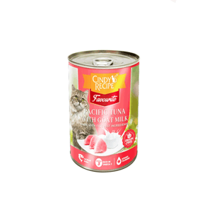 Cindy's Cindy's Recipe Favourite Pacific Tuna with Goat Milk Wet Cat Food 400g 400g  正面圖