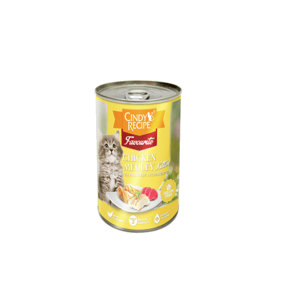 Cindy's Cindy's Recipe Favourite Chicken Medley for Kitten 400g 400g  正面圖