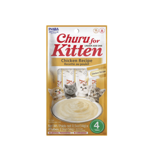 Inaba Inaba Churu Chicken for Kitten Cat Treat 56g 56g  正面圖