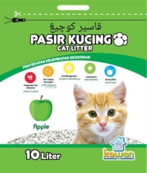 KAWAN PASIR KUCING 10L (APPLE) Dog care products BAYER