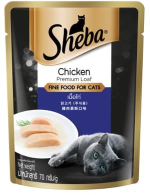 SHEBA POUCH 70G CHICKEN Cat Wet Food SHEBA
