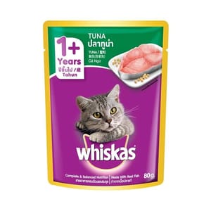 WKAS POUCH 80G TUNA Cat Wet Food WKAS