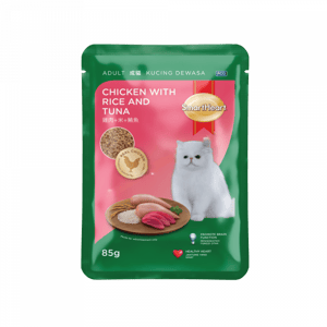 SH CAT POUCH 85G CHICKEN RICE TUNA Cat Wet Food SH