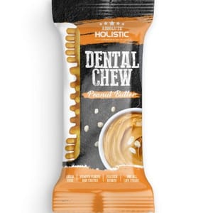 ABSOLUTE ABSOLUTE HOLISTIC DENTAL CHEW  - PEANUT BUTTER   正面圖
