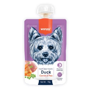 Wanpy Wanpy Duck Carrot & Pea  W-RA-63   正面圖