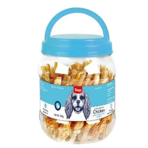 Wanpy Wanpy Chicken Jerky Rawhide Twists400g 400g  正面圖