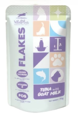 VitalPlus 維他Plus薄片鮪魚配山羊奶貓包 70g (VP-FP12)