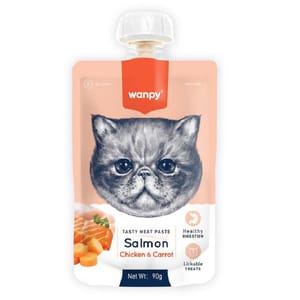 Wanpy Wanpy Salmon + Chicken & Carrot  90g 90g  正面圖