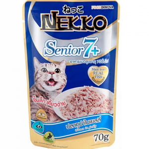 NEKKO NEKKO SENIOR 7+ TUNA 70g 70g  正面圖