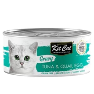 Kit Kit Cat Tuna & Quail Egg In Gravy 70g 70g 正面圖