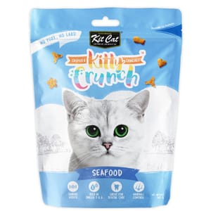 Kit Kit Cat Kitty Crunch Seafood 60g 60g  正面圖