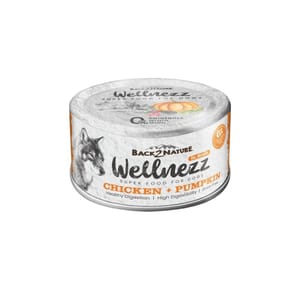 BACK2NATURE BACK2NATURE WELLNEZZ CHICKEN + PUMPKIN 95g 95g  正面圖