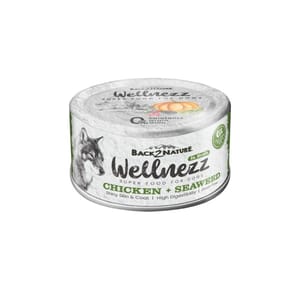 BACK2NATURE BACK2NATURE WELLNEZZ CHICKEN + SEAWEED 95g 95g  正面圖
