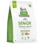 Brit Care Anjing Kucing Berkekalan Warga Emas Ayam & Serangga Dog Dry Food Brit Care