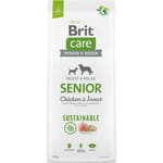 Brit Care Anjing Sustainabili Senior Ayam & Serangga Dog Dry Food Brit Care