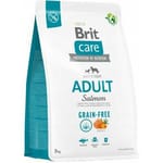 Brit Care Anjing Tanpa Bijirin Dewasa Salmon Dog Dry Food Brit Care