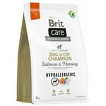 Brit Care Anjing Hipoalergenik Juara Pertunjukan Anjing Salmon & Herring Dog Dry Food Brit Care