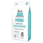 Brit Care Mini Tanpa Bijirin Ringan & Disterilkan Dog Dry Food Brit Care