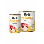 Brit Paté & Daging AYAM Dog Wet Food Brit