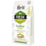 Brit Fresh Duck with Millet Active Run & Work 2.5kg Dog Dry Food Brit Fresh