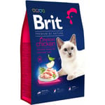 Brit Premium by Nature Kucing Sterilisasi Ayam 8kg Cat Dry Food Brit Premium by Nature