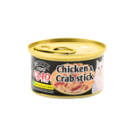 Ciao Ciao White Meat Chicken Fillet & Crabstick In Jelly Canned Cat Food 75g 75g  正面圖