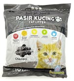 KAWAN PASIR KUCING 10L (CHARCOAL) Cat litter KAWAN