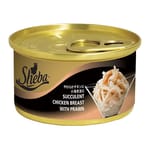 SHEBA 85G SUCCULENT CHICKEN BREAST PRAWN Cat Wet Food SHEBA